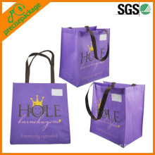 hot-selling black organic non woven shopping bag